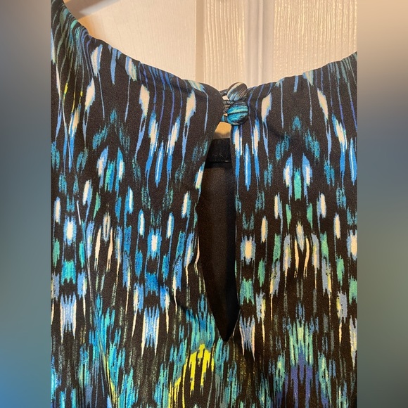 BLACK Saks Fifth Avenue Maxi Dress Size Small - Picture 7 of 9